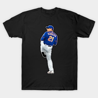 Max Scherzer #21 Throw A Pitch T-Shirt